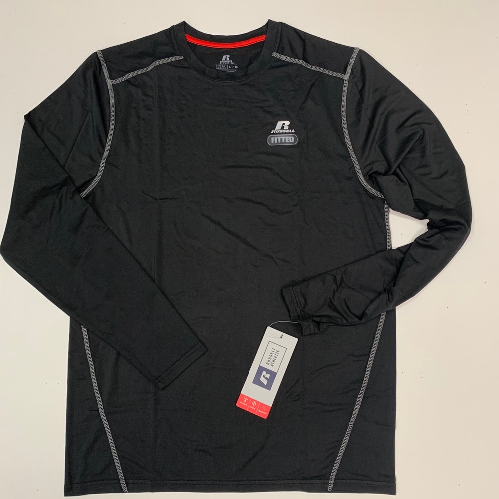 Men’s Performance Athleisure Fitted L/Slv Crew